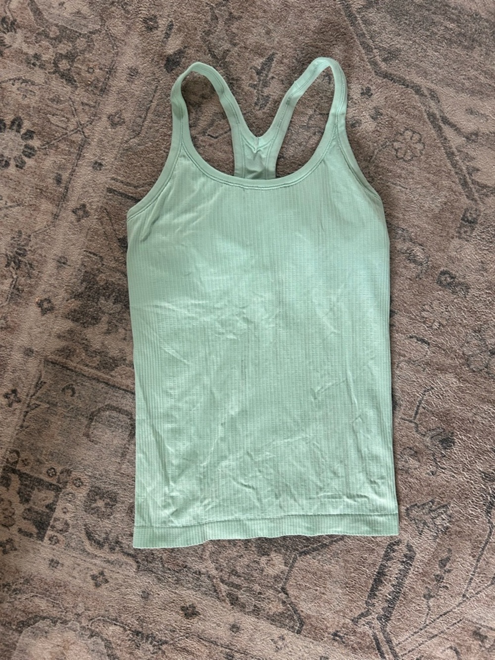 Lululemon Racerback Tank in seafoam Green - Picture 2 of 2